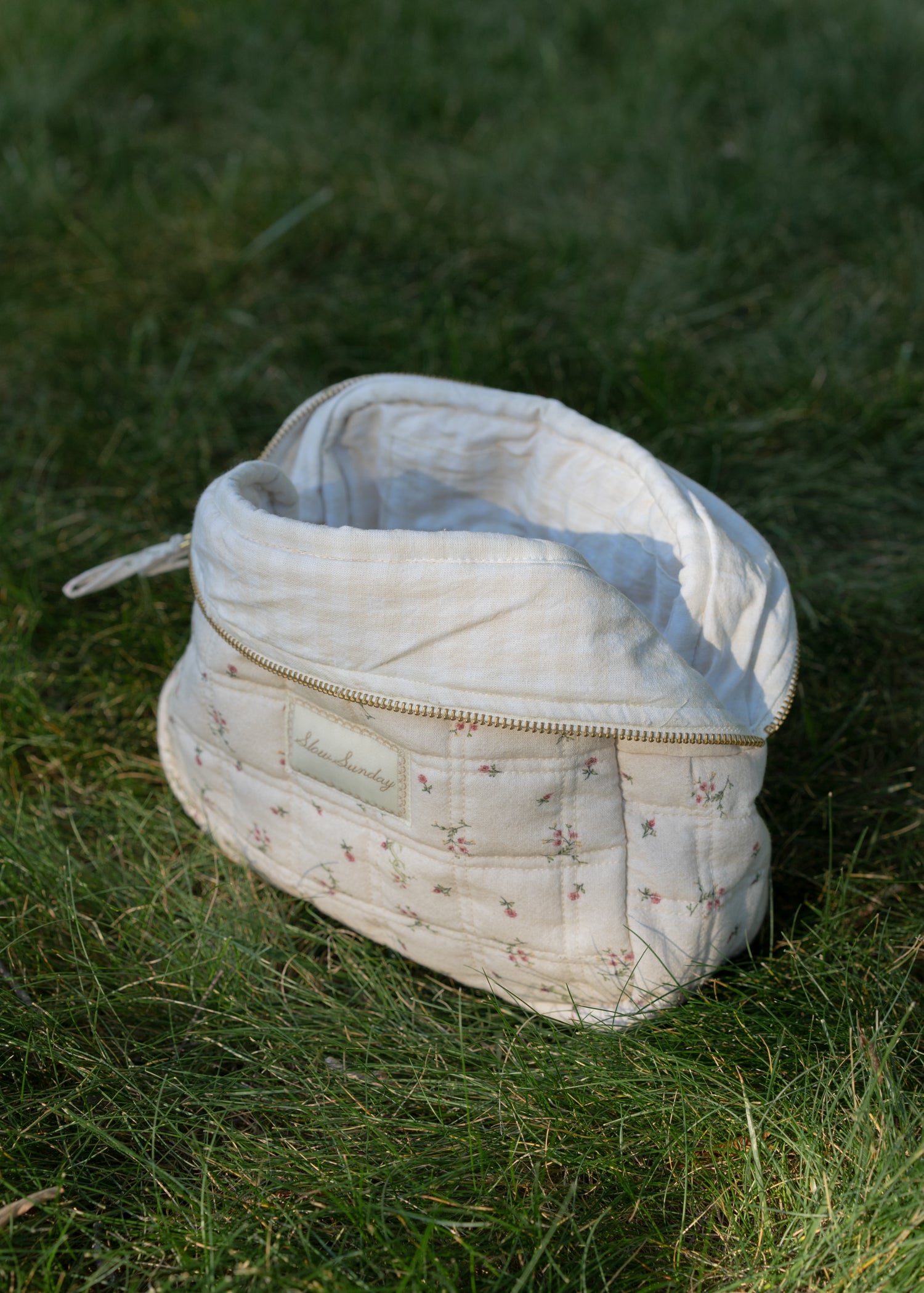 Rosie Quilted Cosmetic Bag
