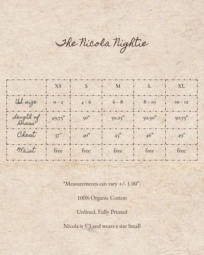 The Nicola Nightie