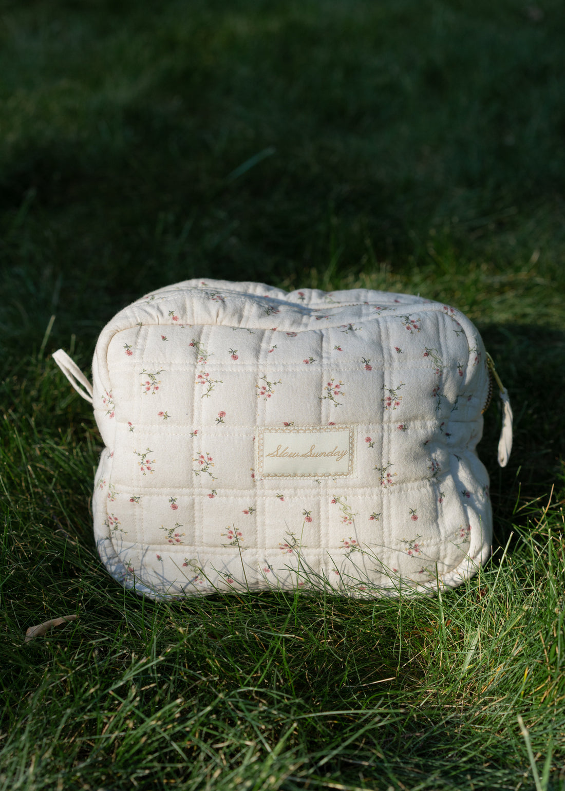 Rosie Quilted Cosmetic Bag